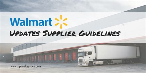 walmart supplier guidelines.